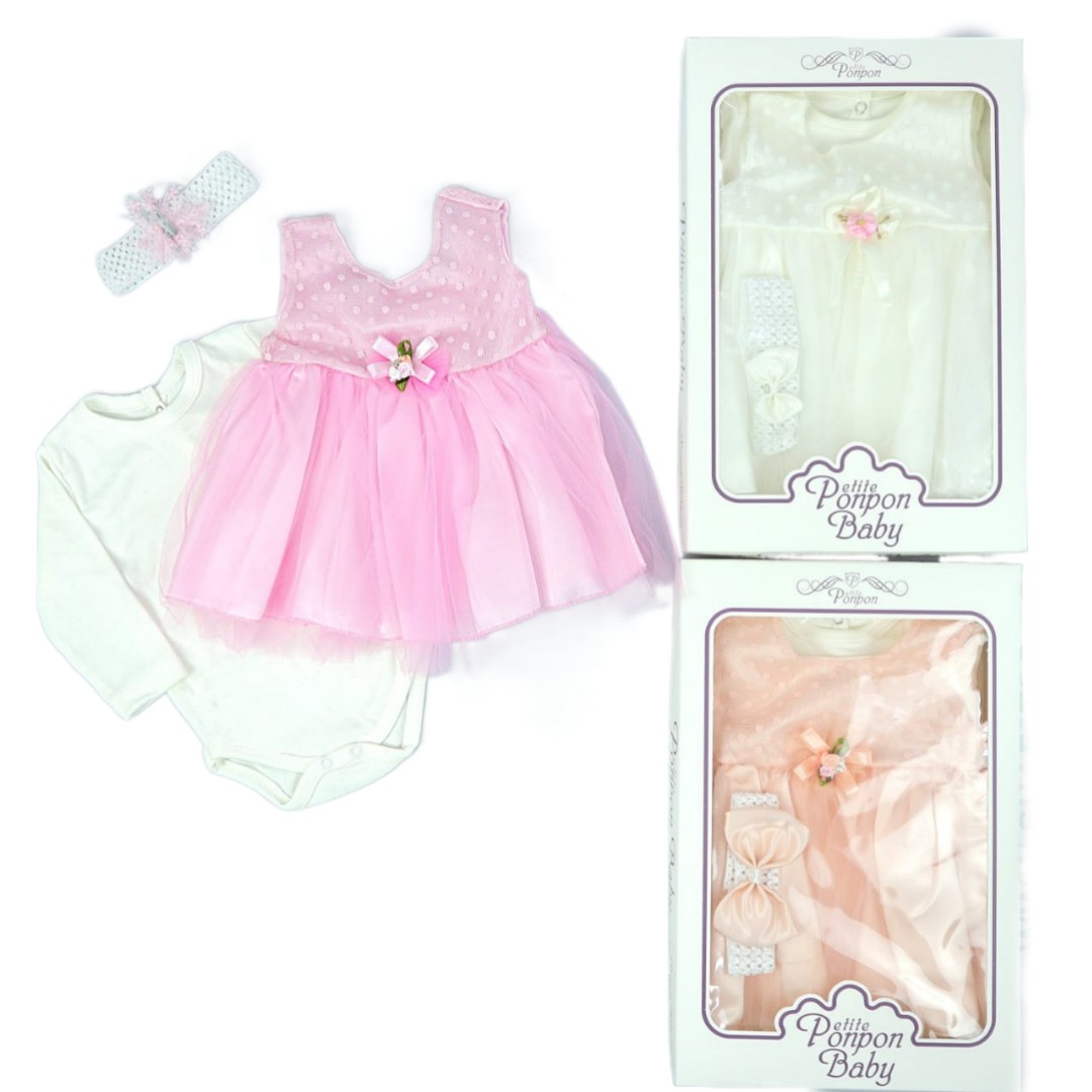 Newborn Baby Dress Set