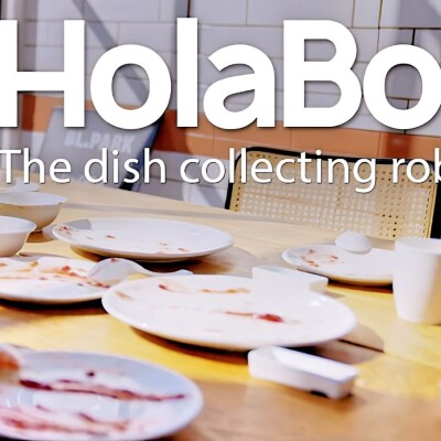 HOLABOT - THE DISH COLLECTING ROBOT FOR RESTAURANTS