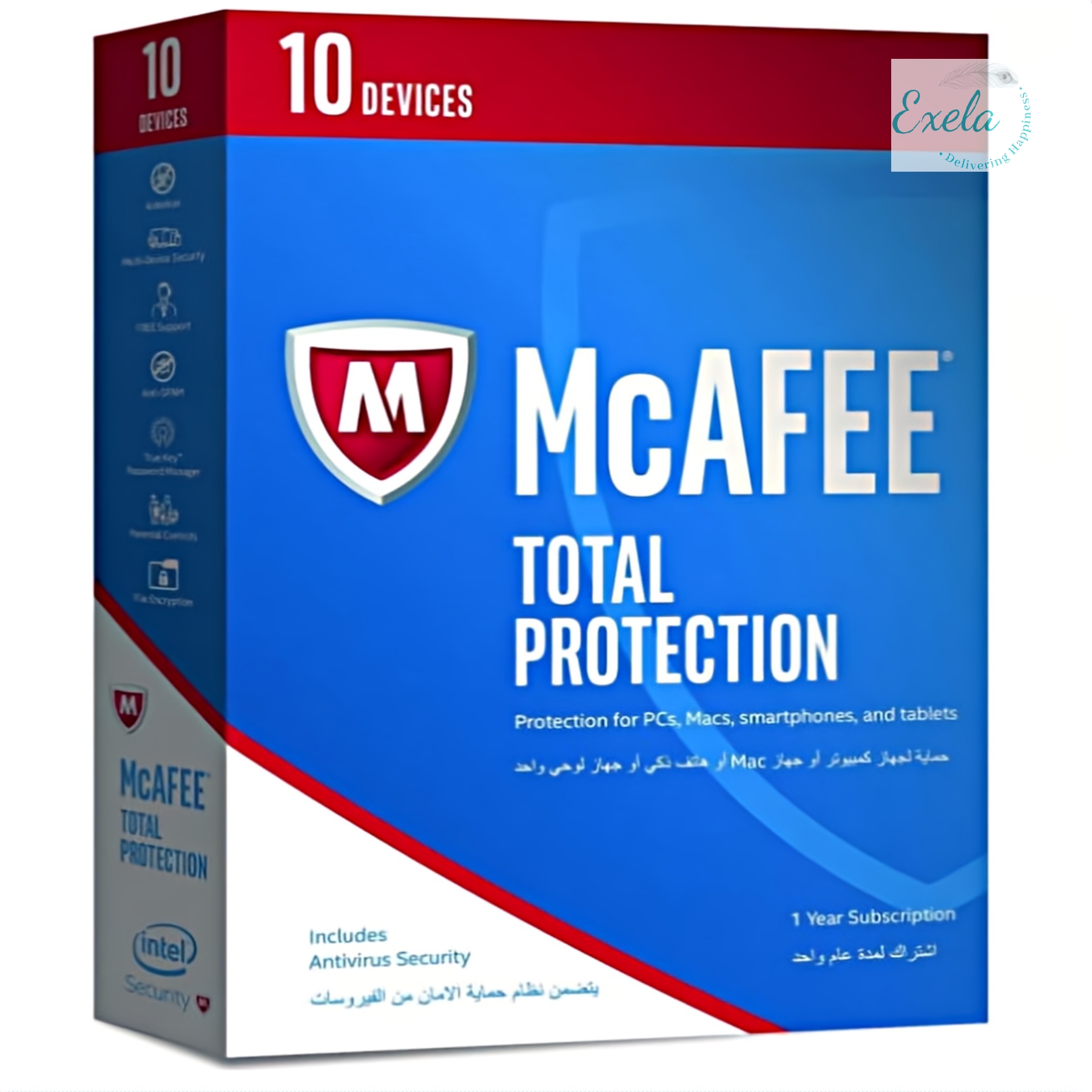 MCAFEE TOTAL PROTECTION 2017 - 10 USER